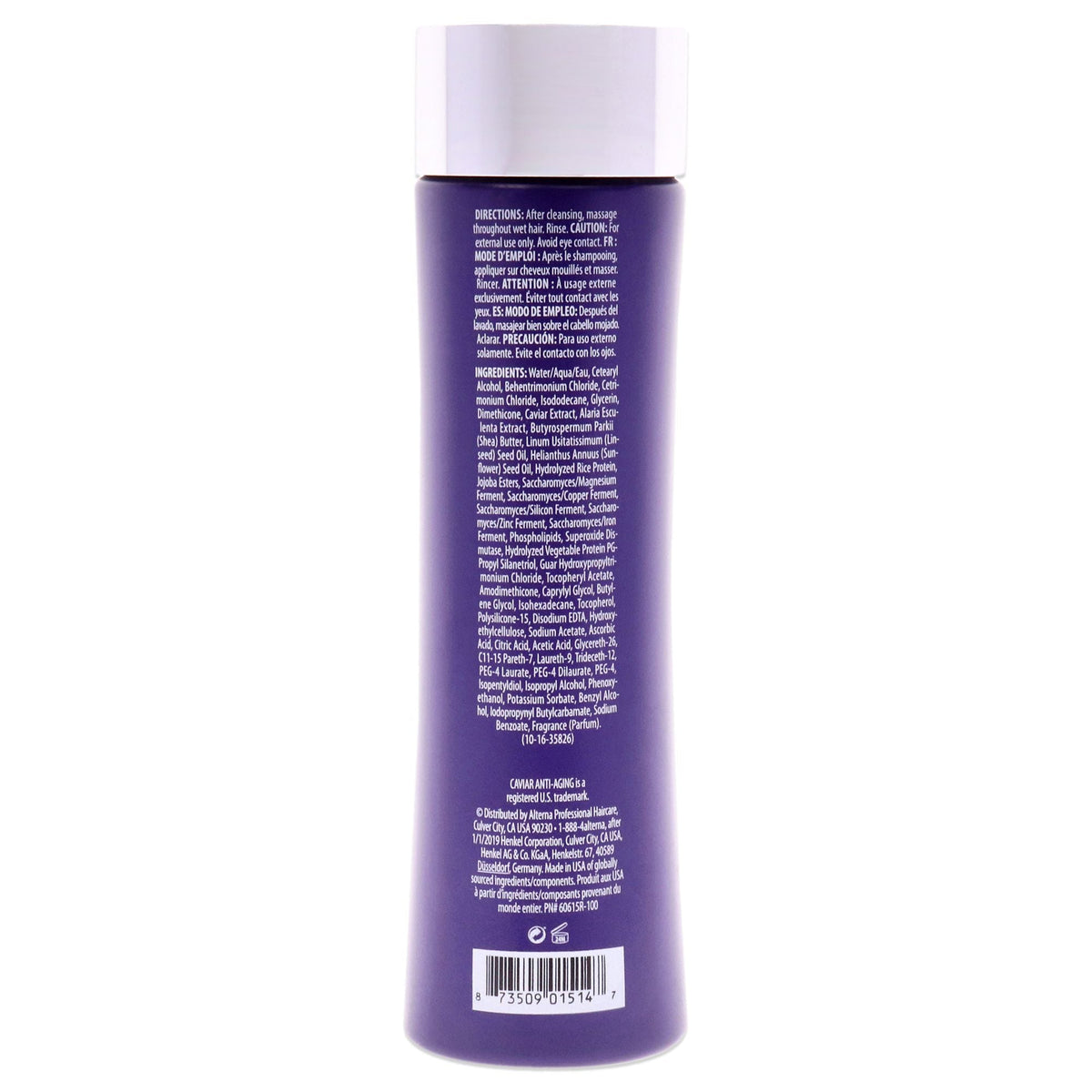 Caviar Anti-Aging Replenishing Moisture Conditioner by Alterna for Unisex - 8.5 oz Conditioner