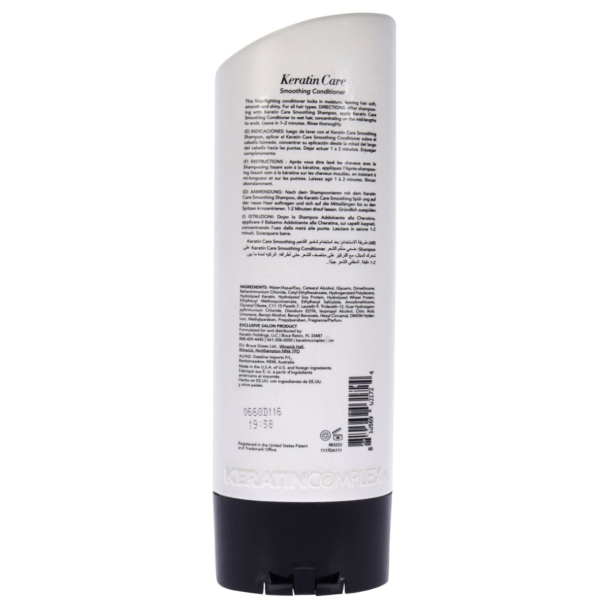 Keratin Care Smoothing Conditioner by Keratin Complex for Unisex - 13.5 oz Conditioner