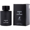 MAISON ALHAMBRA AMBER & LEATHER by Maison Alhambra EAU DE PARFUM SPRAY 3.4 OZ
