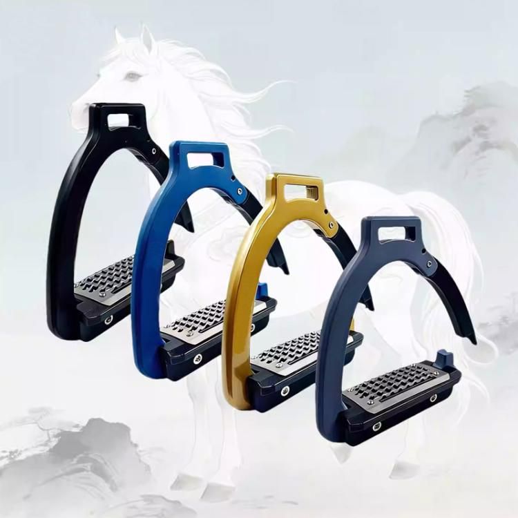 1pair Side-Opening Safety Stirrup for Horse Racing