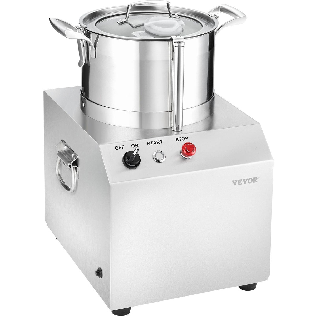Food Processor Vegetable Chopper 4.3 Quart F ood-G rade Stainless Steel Blender