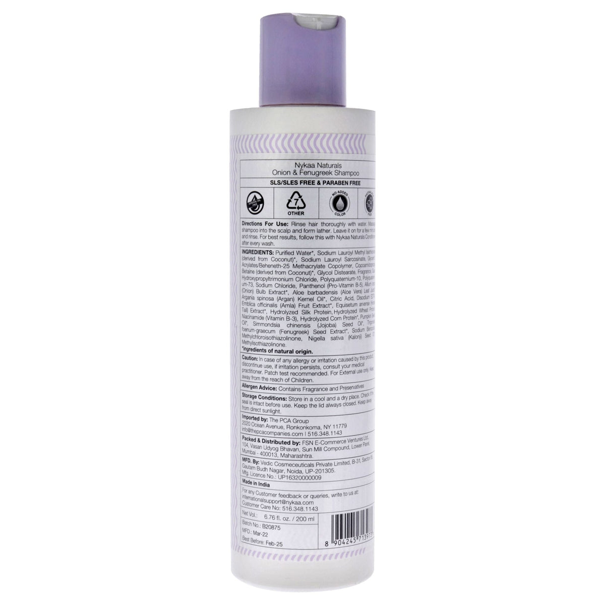 Shampoo - Onion and Fenugreek