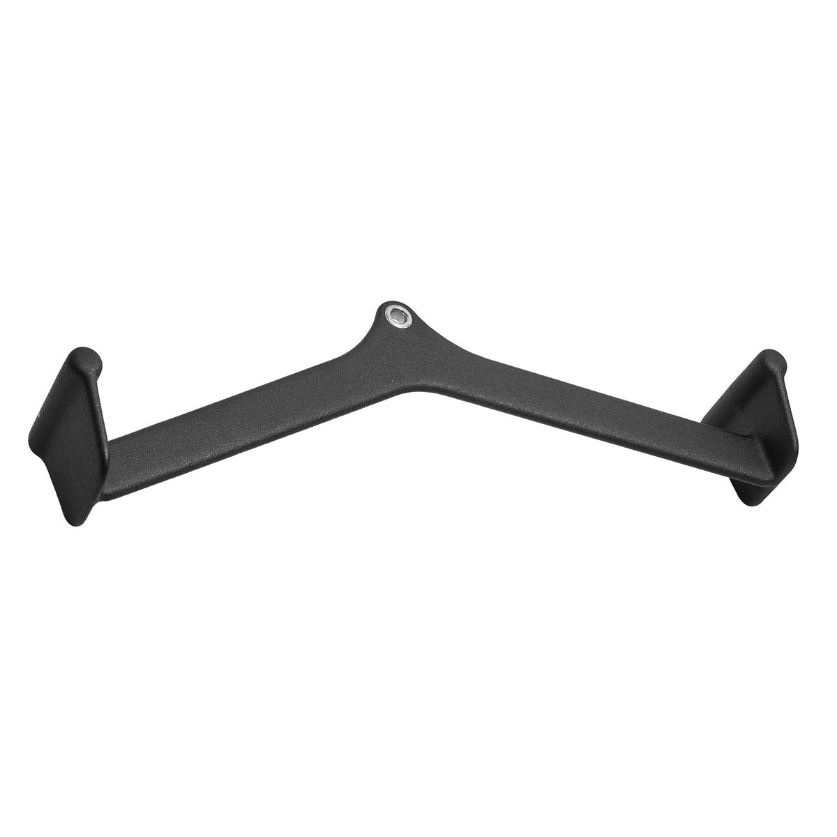 LAT Pulldown Attachment, Cable Machine Rowing V-bar Attachment, Tricep Pull Down Bar, Back Strength Training Rubber Coated Handle Grip, Bicep Curl Tricep Lat Pulldown Bar for Home Gym Fitness