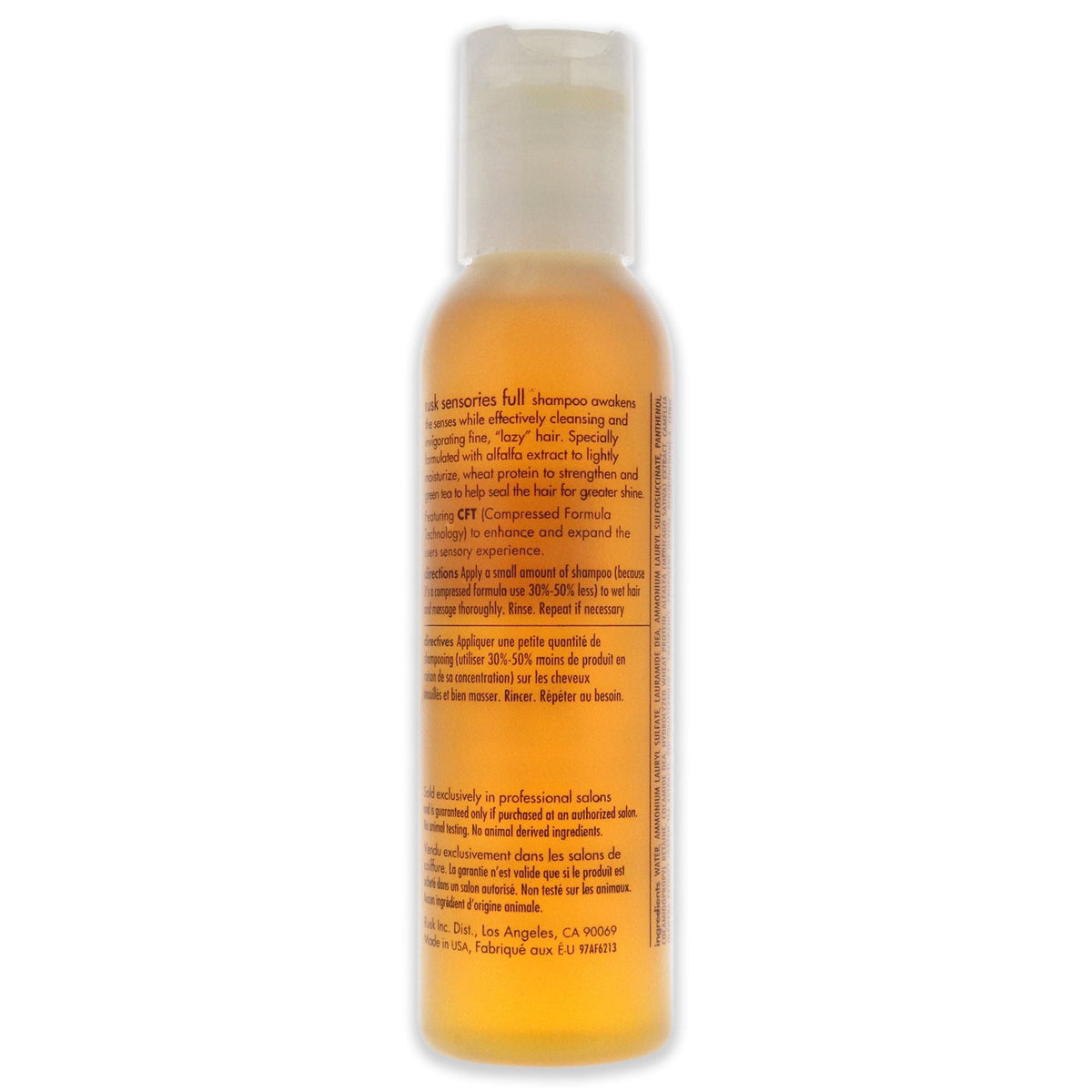 Sensories Full Green Tea Alfalfa Shampoo by Rusk for Unisex - 4 oz Shampoo