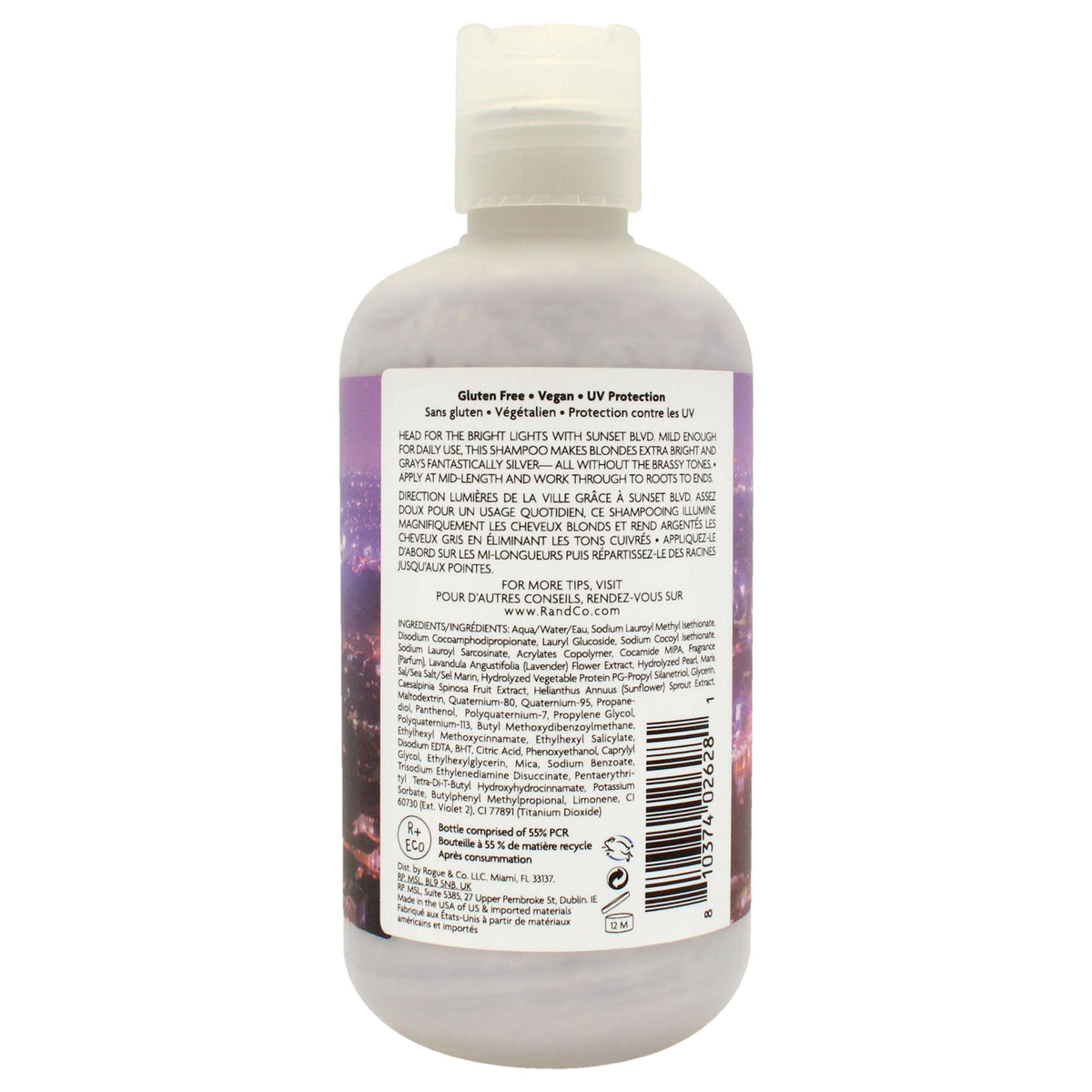 Sunset Blvd Blonde Shampoo by R+Co for Unisex - 8.5 oz Shampoo