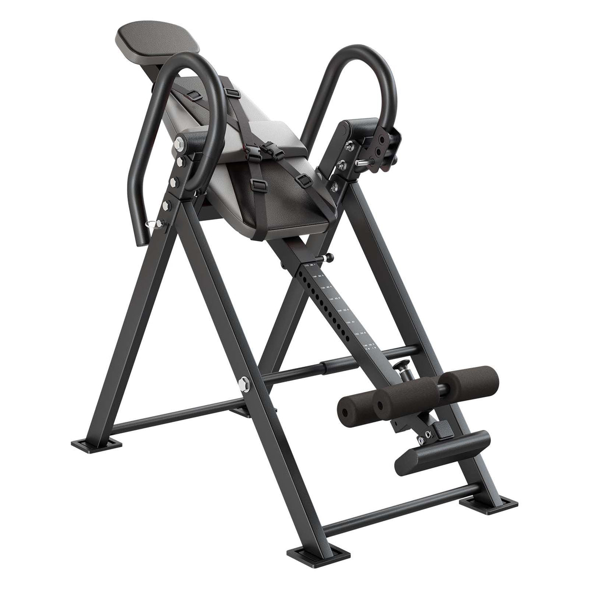 Inversion Table, 300 lbs Capacity Heavy Duty Back Inverter Stretcher, Inverted Table with Stable Structure, Dual-Roller Locking, Decompression Tables for Shoulders, Neck, Back, Knees