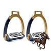 1pair Side-Opening Safety Stirrup for Horse Racing