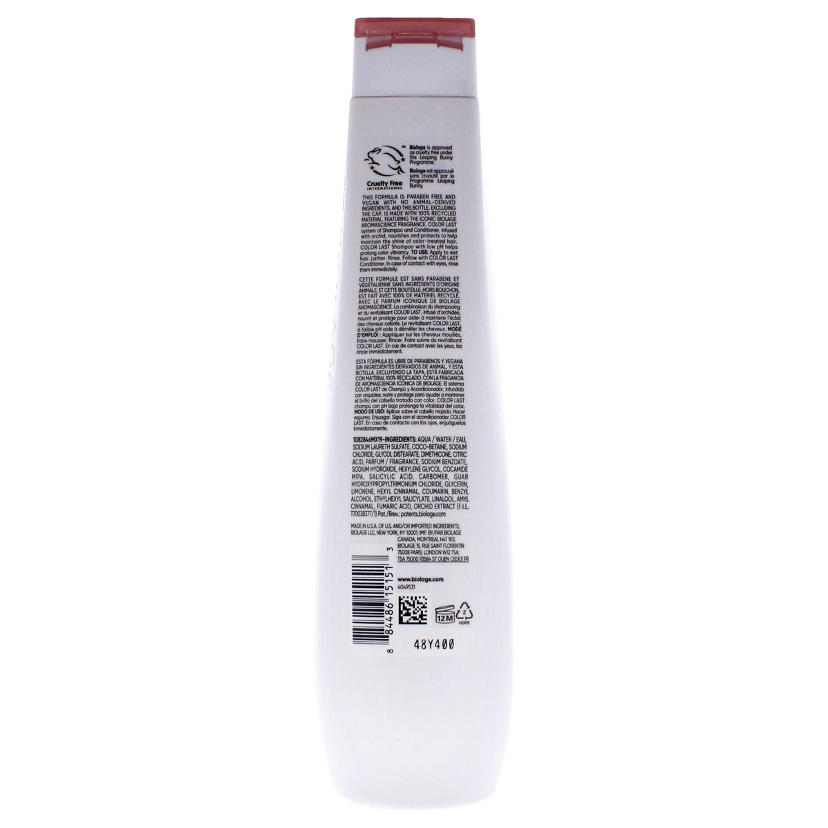 Biolage Color Last Shampoo by Matrix for Unisex - 13.5 oz Shampoo