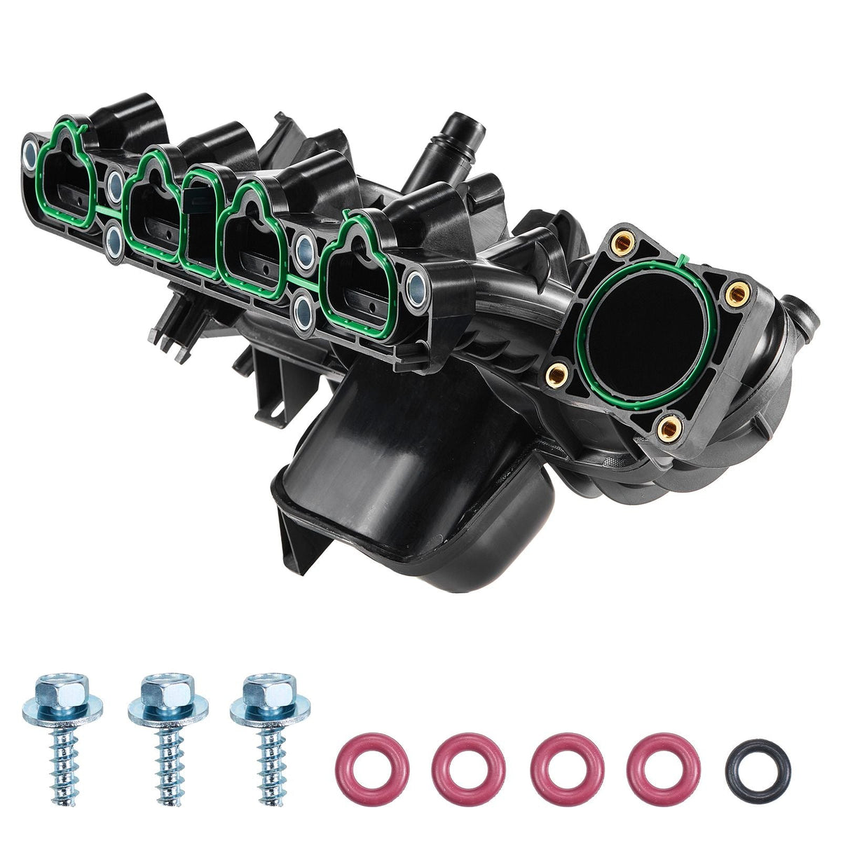 Intake Manifold, with Gasket, Engine Intake Manifold Assembly Compatible with 2013-2019 Buick Encore, Replacement Replace 615-380, 55577314, 55573168, 55581014, 25200449, 25200450, 25299449