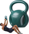 3 Handle Kettlebells Weight - Weight for Women Options 5, 10, 15 and 20 LB for Russian Twists AB Exercise, Weightlifting and Core Fitness Exercise Home Gym [Single in Sold]