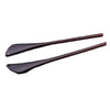 2 Pairs Eyeglass End Tips Replacement Earsocks Pieces Tube for Thin Metal Eyeglass Temple Arm, Brown