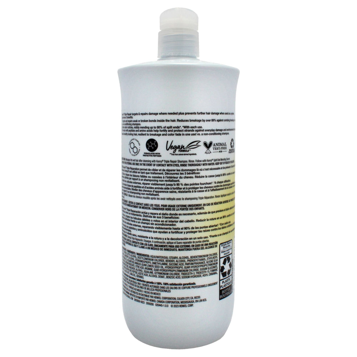 Triple Repair Conditioner by Kenra for Unisex - 33.8 oz Conditioner