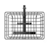 Scooter Rear Basket, Heavy Duty Metal Wire Basket with Handle, Spacious Cargo Basket, Works with 1-inch Receiver, Compatible with Most Golden, Drive & Pride Mobility Scooter