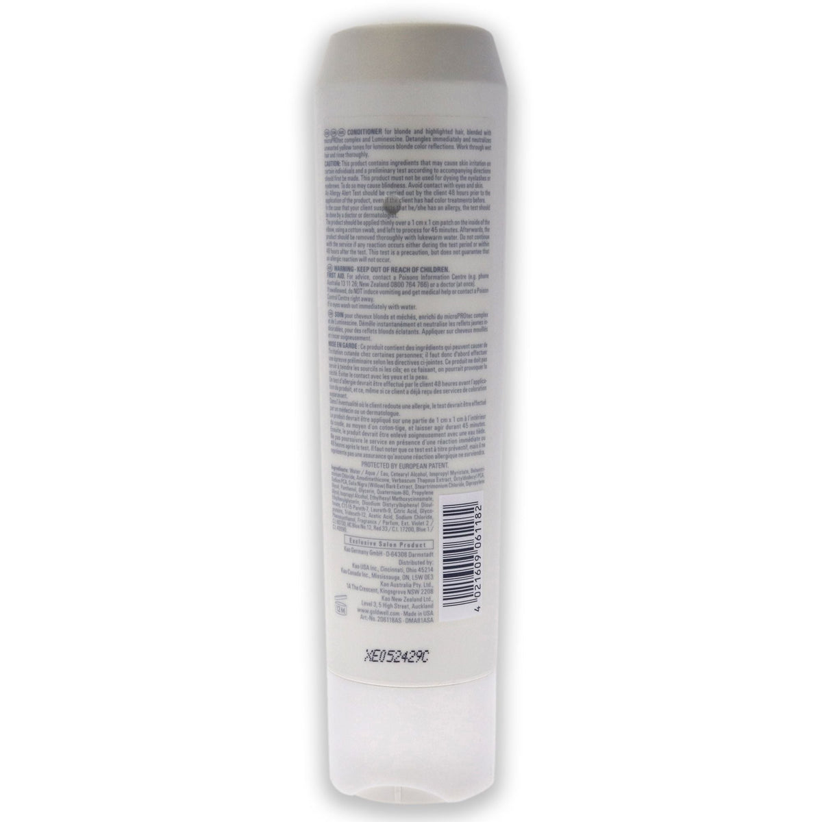 Dualsenses Blondes and Highlights Conditioner by Goldwell for Unisex - 10.1 oz Conditioner