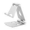 Aluminum Alloy Double Folding Mobile Phone Bracket Portable Mobile Phone Desktop Aluminum Alloy Stand for Live Streaming