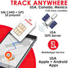 GPS SIM works for Coban GPS-408A/B with Portable Large Battery