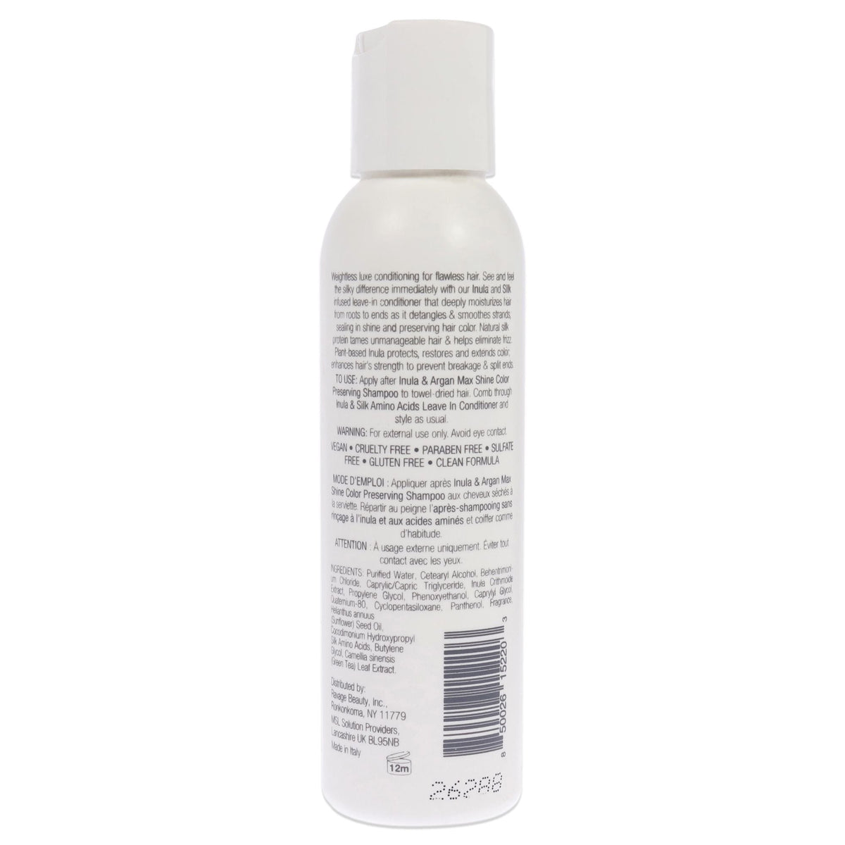 Inula Plus Silk Amino Acids Leave In Conditioner