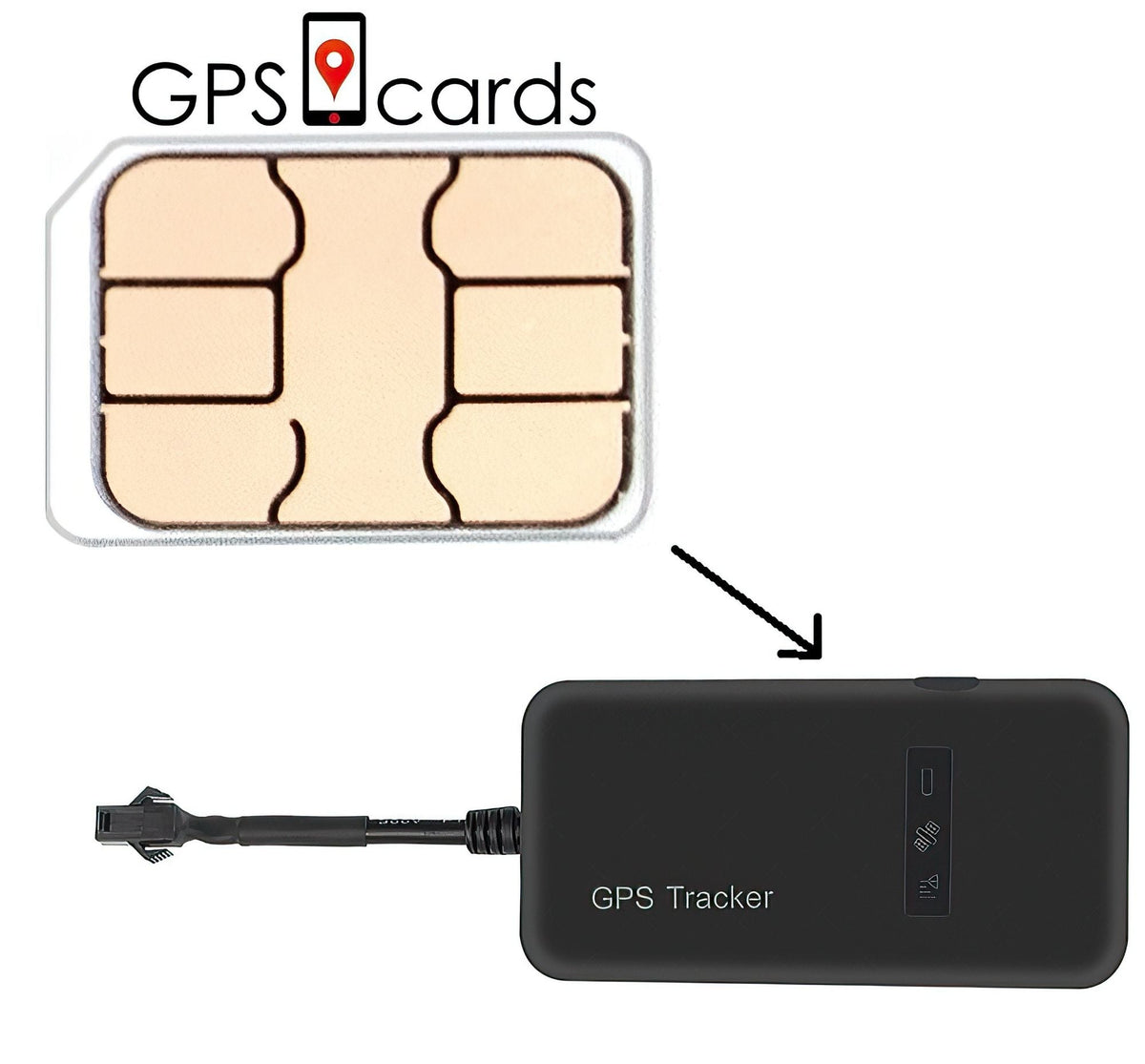 GPS cards works for Vehicle Tracker Coban GPS405C with Low Battery Notice