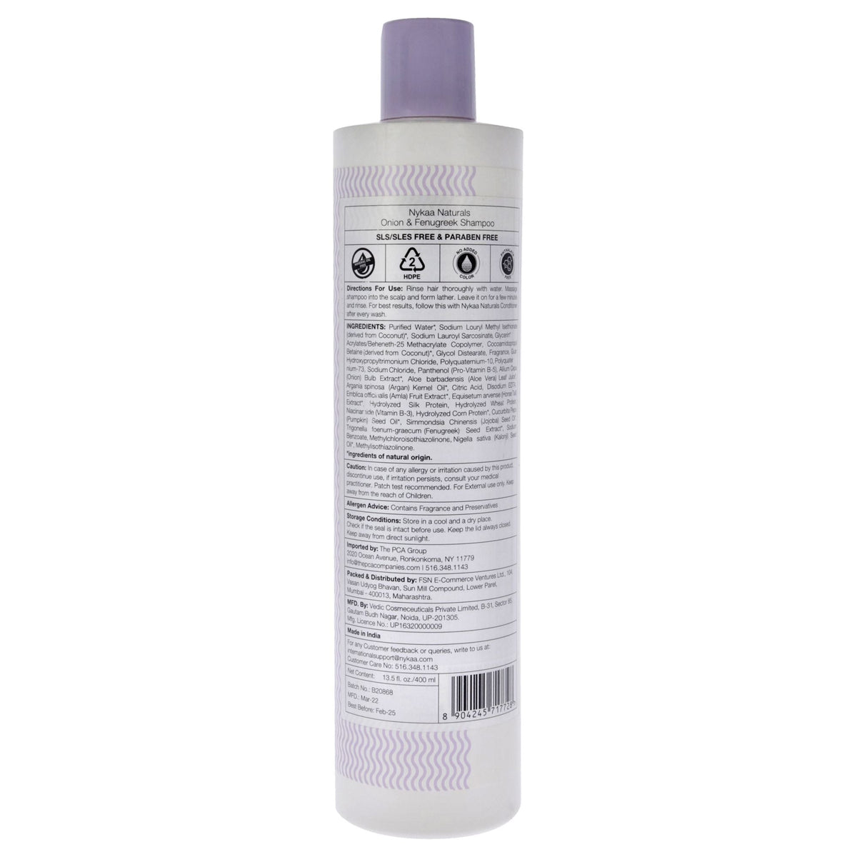 Shampoo - Onion and Fenugreek