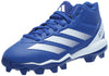 adidas Adizero Impact.2 Molded American Football Sneaker Team Royal Blue/White/Team Royal Blue 5 US Unisex Big Kid