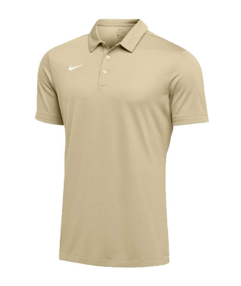 Nike Mens Dri-FIT Short Sleeve Polo Shirt (X-Large Team Gold)