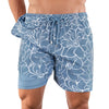 Men’s Premium Compression-Lined Hybrid Shorts – Early Bloom