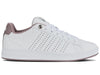 K-Swiss Womens Base Court Sneaker White/Gray Violet/Purple Dove 10 M
