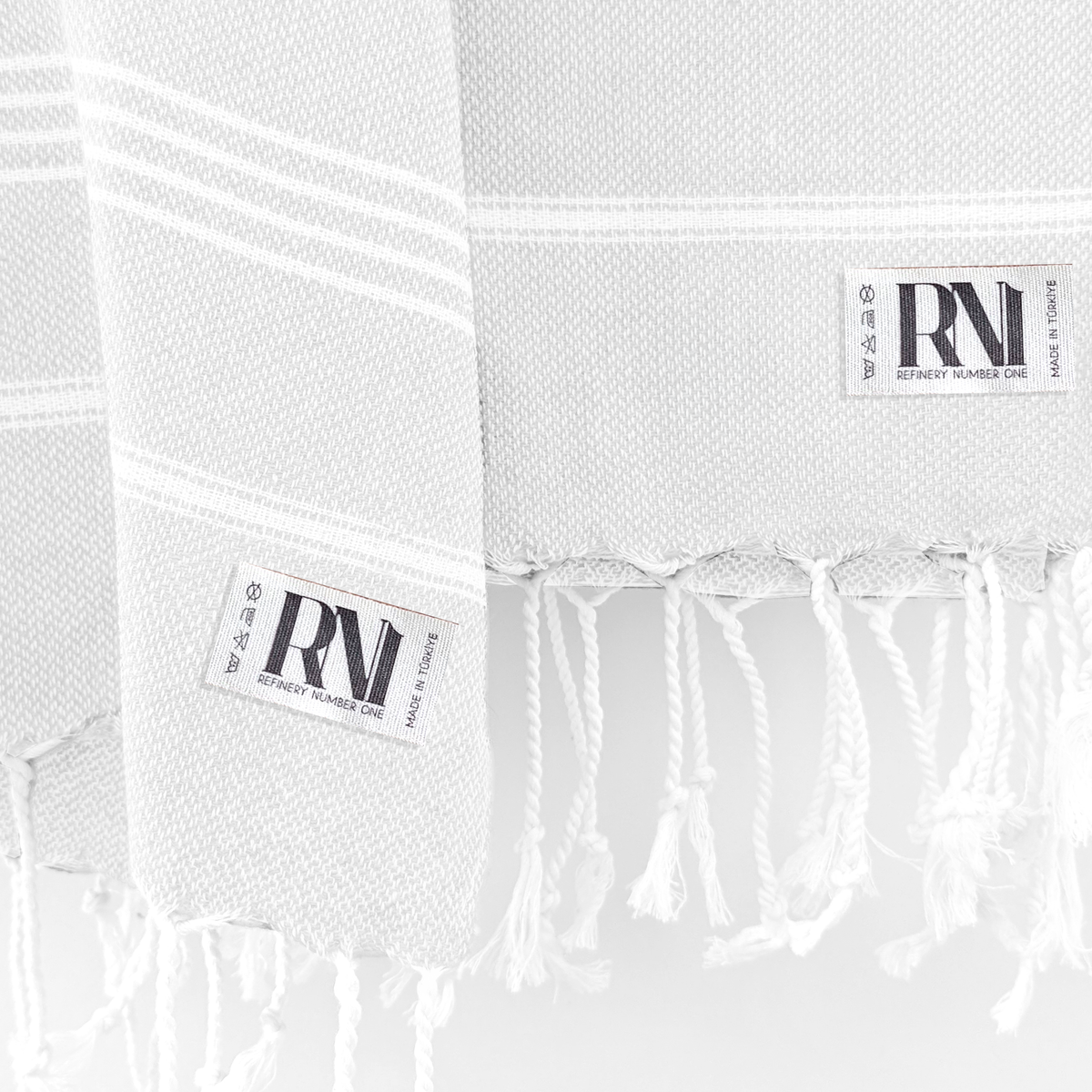 Istanbul Classic Turkish Hand Towel Set for Kitchen, Bath, Beach, Gym, Yoga and Travel