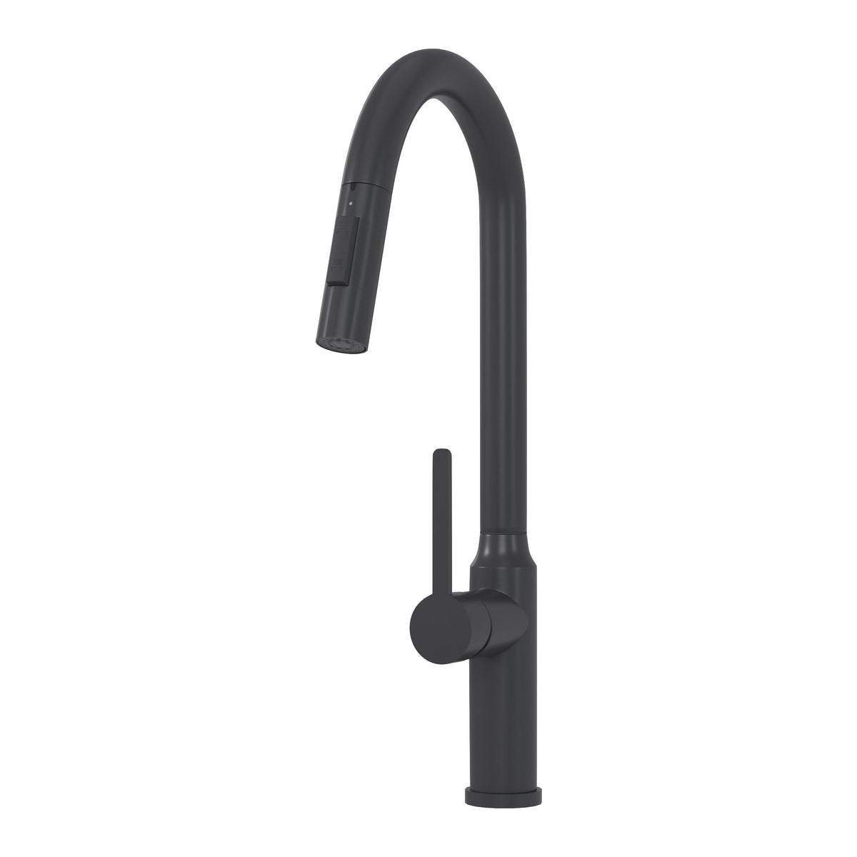 Bothwa Home 18.83' CUPC Certified Pull-down Kitchen Faucet (Matt Black Finish)