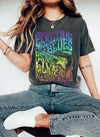 Electric Blues Festival Music Experience For True Festival Fans Comfort Colors Tee