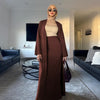 Elegant Long Cardigan & Maxi Skirt Set(MS175)
