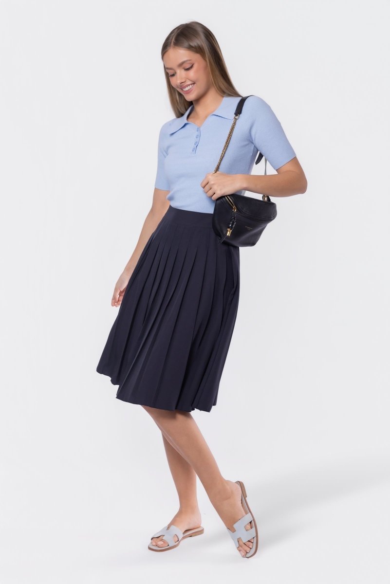 Ember Skirt 25" (Navy)