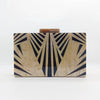 etro Zebra Pattern Dinner Bag  Acrylic Shoulder Chain Clutch for Women(MAC255)