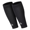 adidas Calf Compression Sleeves for Women and Men - Pair of Calf Sleeves for Running Training and Stronger Workouts - Breathable and Lightweight - Durable Calf Compression Support - Black S/M