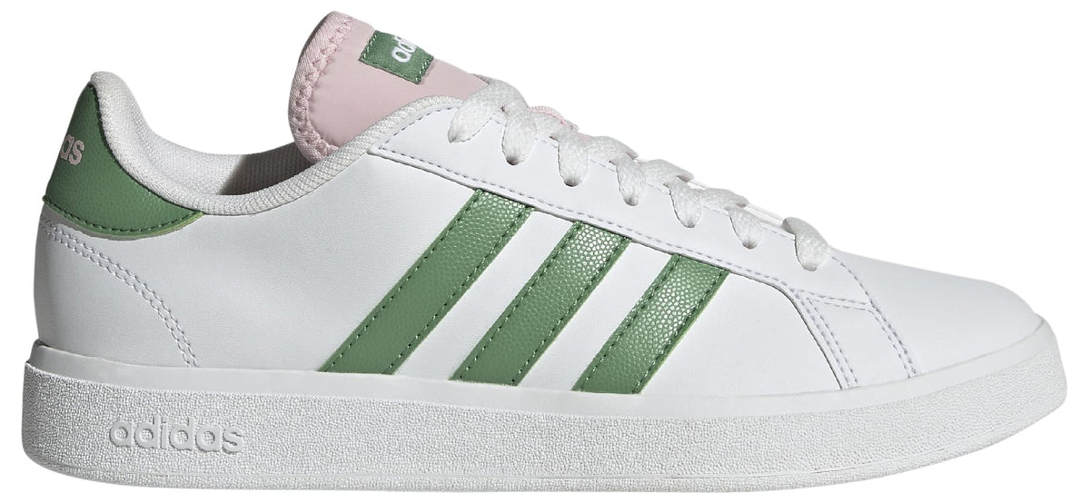 adidas Womens Non-Football Low Shoes Cloud White Preloved Green Clear Pink 7