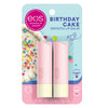 eos Natural Shea Lip Balm- Birthday Cake Dermatologist Recommended for Sensitive Skin All-Day Moisture Lip Care Products 0.14 Ounce (Pack of 2)