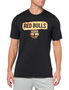 adidas Mens Short Sleeve Pre-Game T-Shirt Black/New York Red Bulls Small
