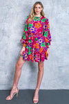 ELEVATED ATTITUDE WOVEN MINI DRESS