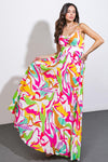 UP TO CHANCE WOVEN MAXI DRESS