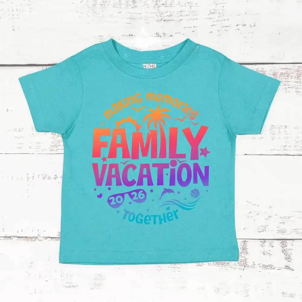 Family Vacation 2026 Shirts – Matching Outfits for Making Memories Together Kids