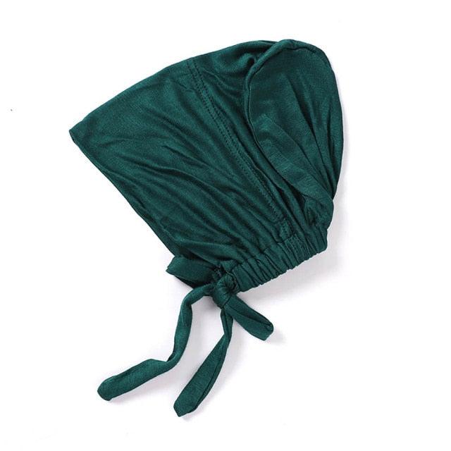 Fashion Modal Under Scarf  Hijab Turban Cap Cotton With Band Adjustable Inner Hijab cap Muslim Turban Hijab Cap For Women