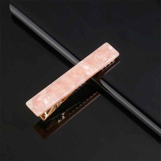 Fashion Women Metal Acetate Hair Pin Clip Leopard Hair Clip Geometric Hairpins Hairgrips Barrette Hairpin Gorgeous Hair Accessories For Women