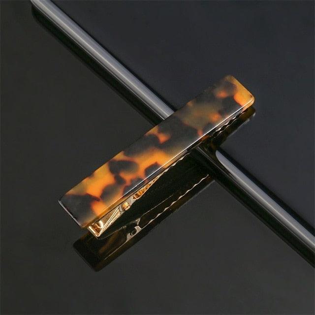 Fashion Women Metal Acetate Hair Pin Clip Leopard Hair Clip Geometric Hairpins Hairgrips Barrette Hairpin Gorgeous Hair Accessories For Women