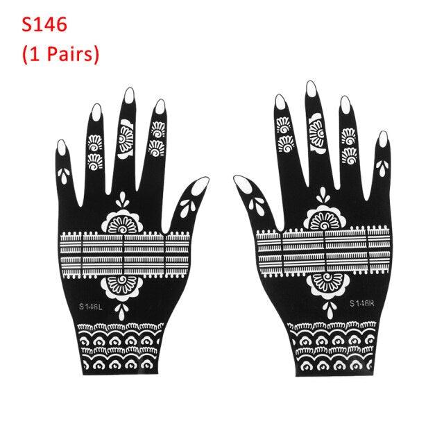Fashion Women's Tattoo For Arm Temporary Body Paint Sticker Luxury Design For Wedding Party