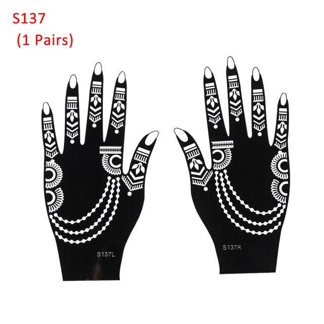 Fashion Women's Tattoo For Arm Temporary Body Paint Sticker Luxury Design For Wedding Party