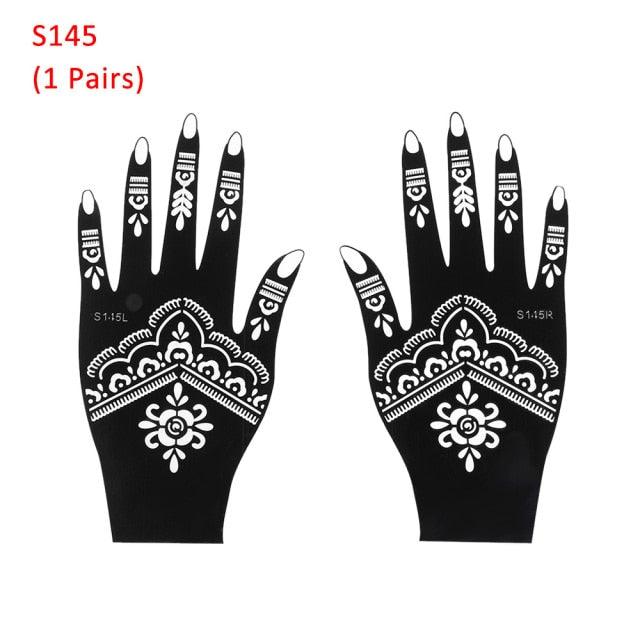 Fashion Women's Tattoo For Arm Temporary Body Paint Sticker Luxury Design For Wedding Party