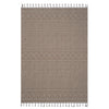 NAAR Guros Collection 5X7 Mocha / Geometric Indoor / Outdoor Area Rug