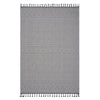 NAAR Guros Collection 8X10 White / Geometric Indoor / Outdoor Area Rug