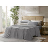 4-Piece King Stretch Jersey Sheet Set,Grey