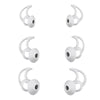 CYADCI Silicone Earbud Tips Compatible with Bose QuietComfort Earbuds and Sport Earbuds3 PairsSilver
